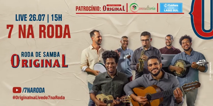 Live – 7 na Roda – “13 anos de Samba e Resistência” (FullHD 1080p)