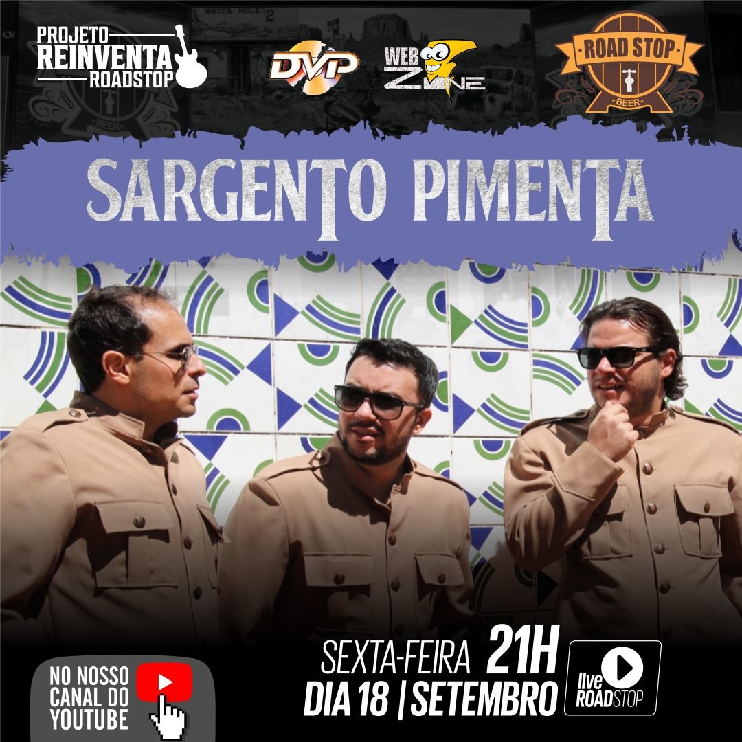 LIVE Road Stop – Banda Sargento Pimenta (Beatles Cover) (FullHD 1080p)