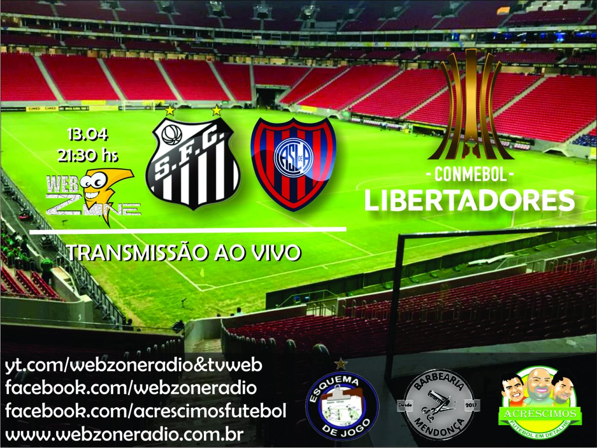 Libertadores da América: Santos x San Lorenzo (FULLHD 1080P)